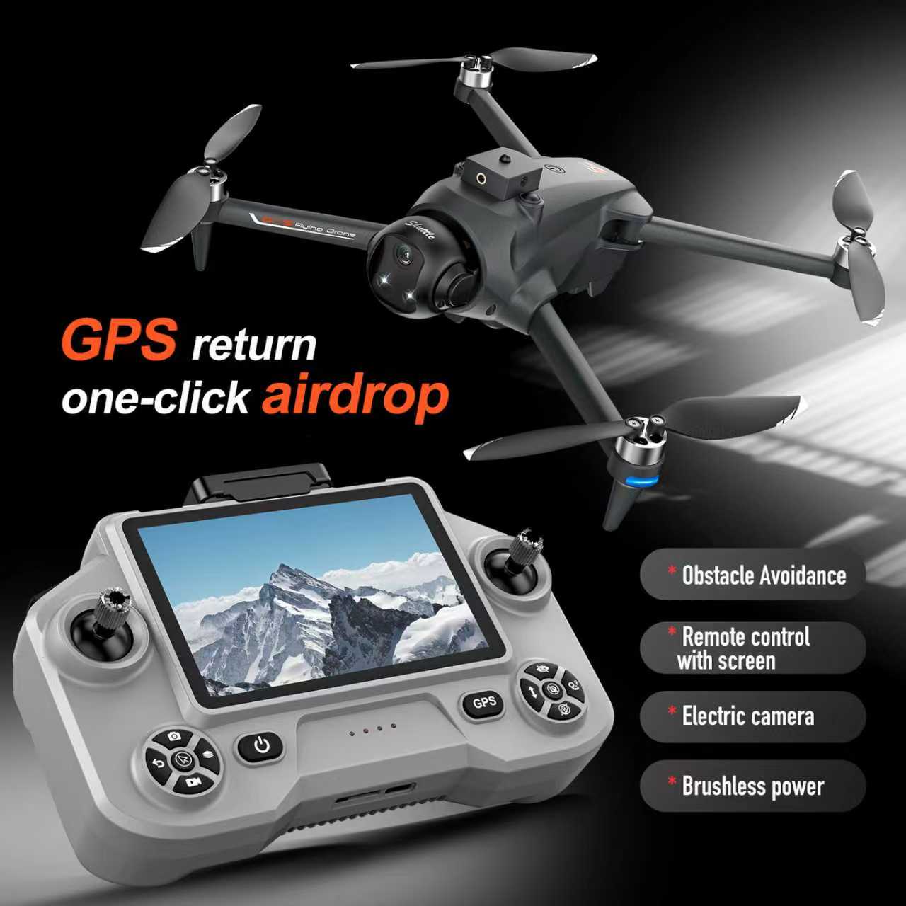 Drone Gps Mount - Dron YL059 FPV GPS Quadcopter 8K