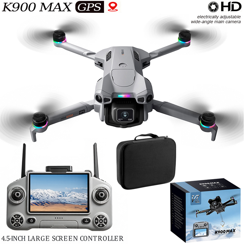 Drone Gps Mount - Zestaw drona K900 Max z 4,5-calowym