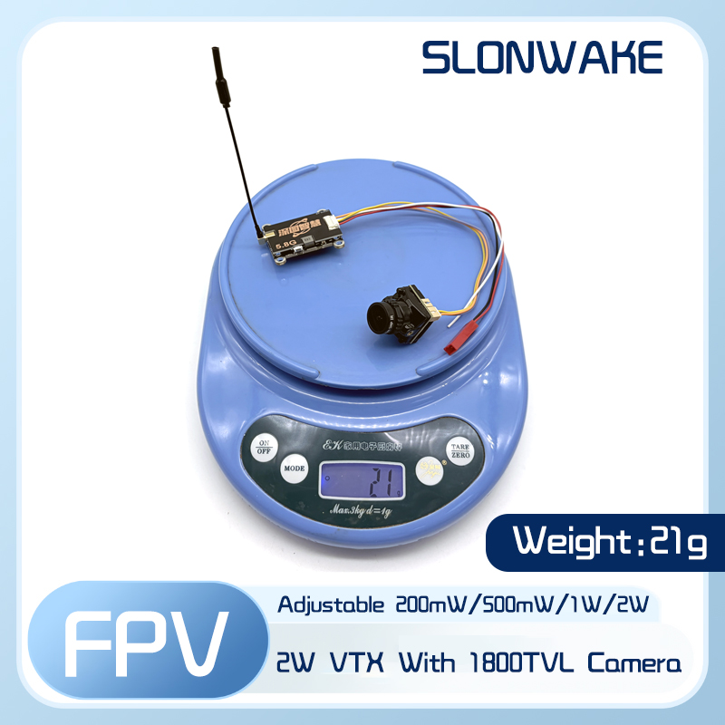 Nadajnik SLONWAKE 5.8G 56CH 2W – Drone Frame recenzja i cena
