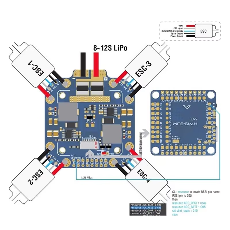 Płytka Matek System XCLASS PDB – Drone Power Distribution Board recenzja i cena